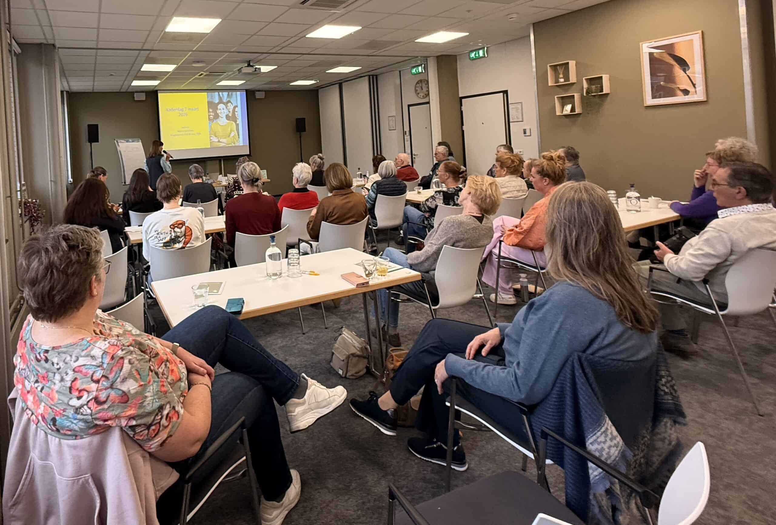 Bijeenkomst voor vrijwilligers